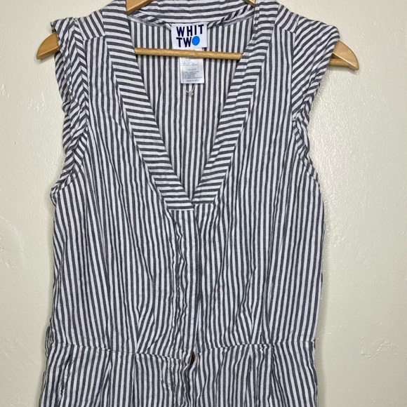 Anthropologie Whit Two Tiley Romper size 12P - Picture 6 of 7